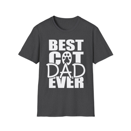 Best Cat Dad Ever Funny Cat T-Shirt