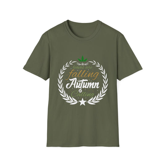 Autumn Leaves Are Falling T-Shirt – Cozy Fall Graphic T-shirt