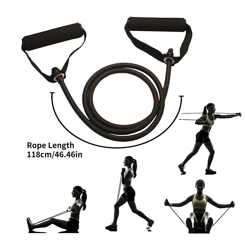 Resistance Band With Handles for Home Workouts