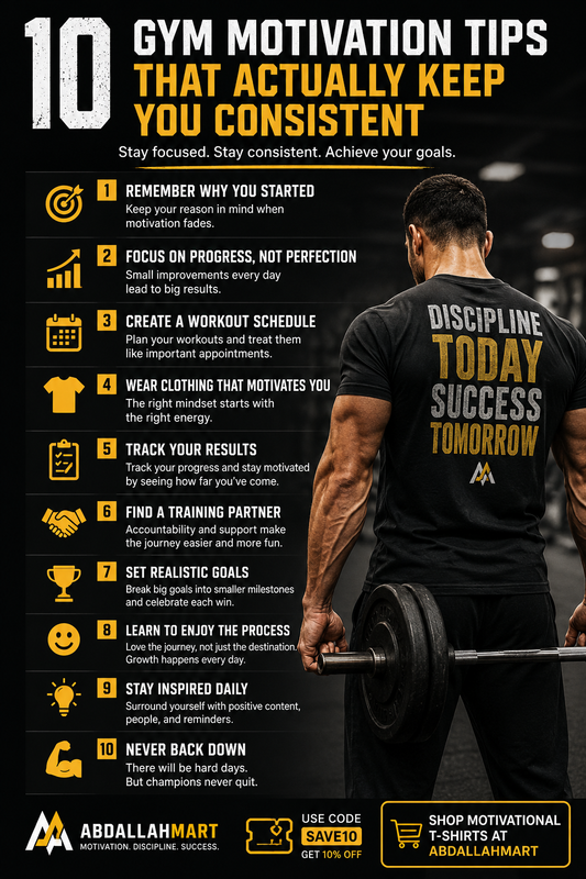 10 Gym Motivation Tips That Actually Keep You Consistent