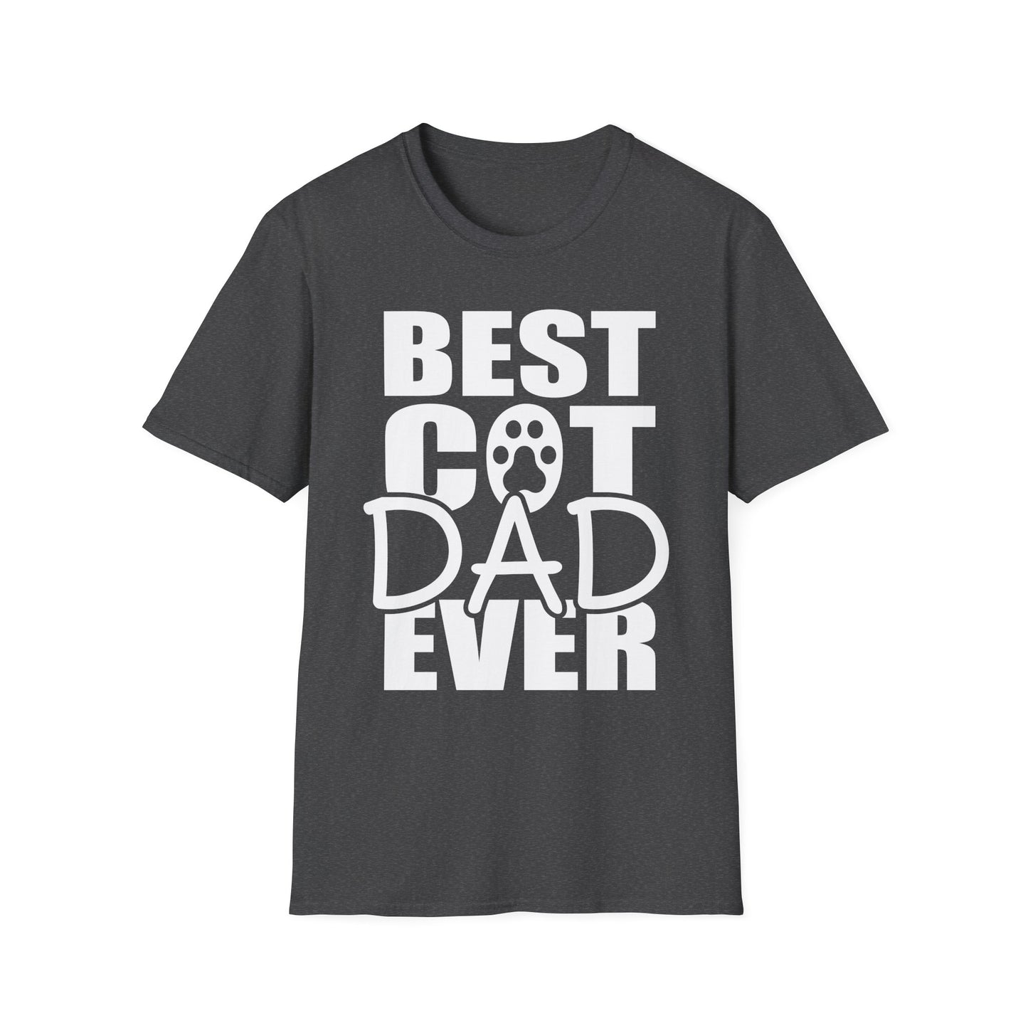 Best Cat Dad Ever Funny Cat T-Shirt