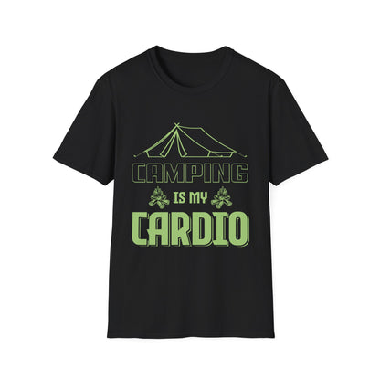 Camping Is My Cardio T-Shirt – Funny Outdoor Adventure