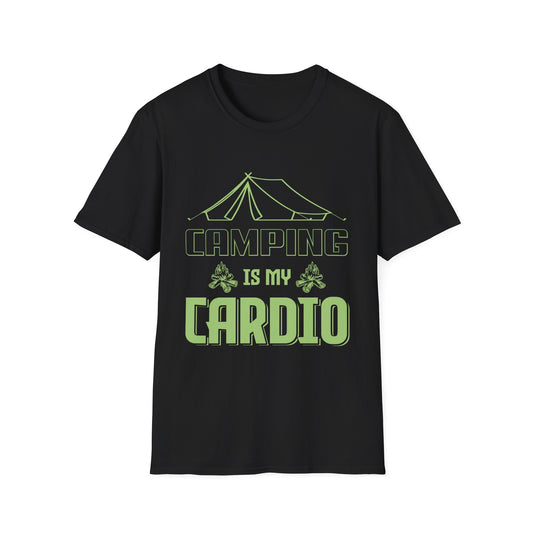 Camping Is My Cardio T-Shirt – Funny Outdoor Adventure