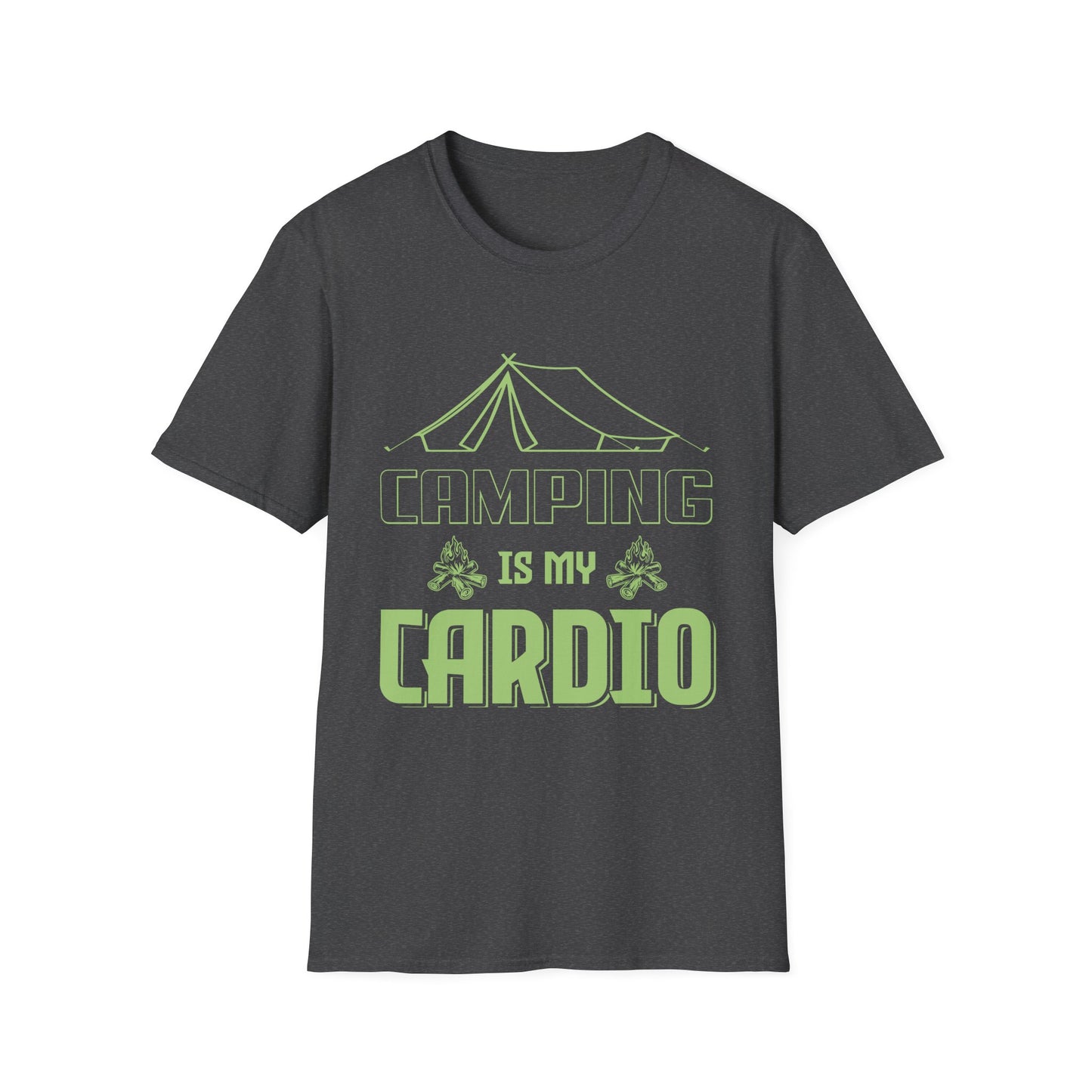 Camping Is My Cardio T-Shirt – Funny Outdoor Adventure