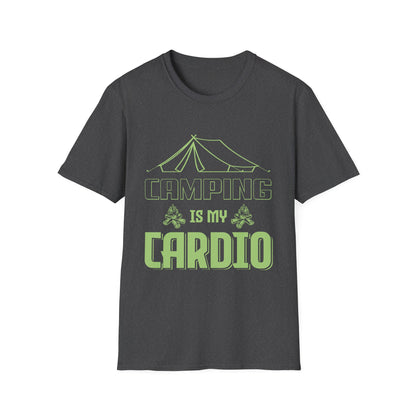 Camping Is My Cardio T-Shirt – Funny Outdoor Adventure