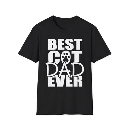 Best Cat Dad Ever Funny Cat T-Shirt