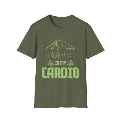 Camping Is My Cardio T-Shirt – Funny Outdoor Adventure