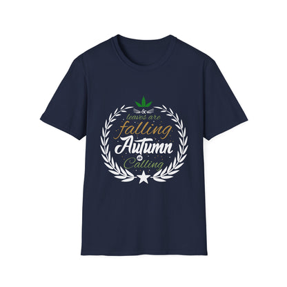 Autumn Leaves Are Falling T-Shirt – Cozy Fall Graphic T-shirt