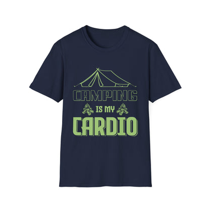 Camping Is My Cardio T-Shirt – Funny Outdoor Adventure