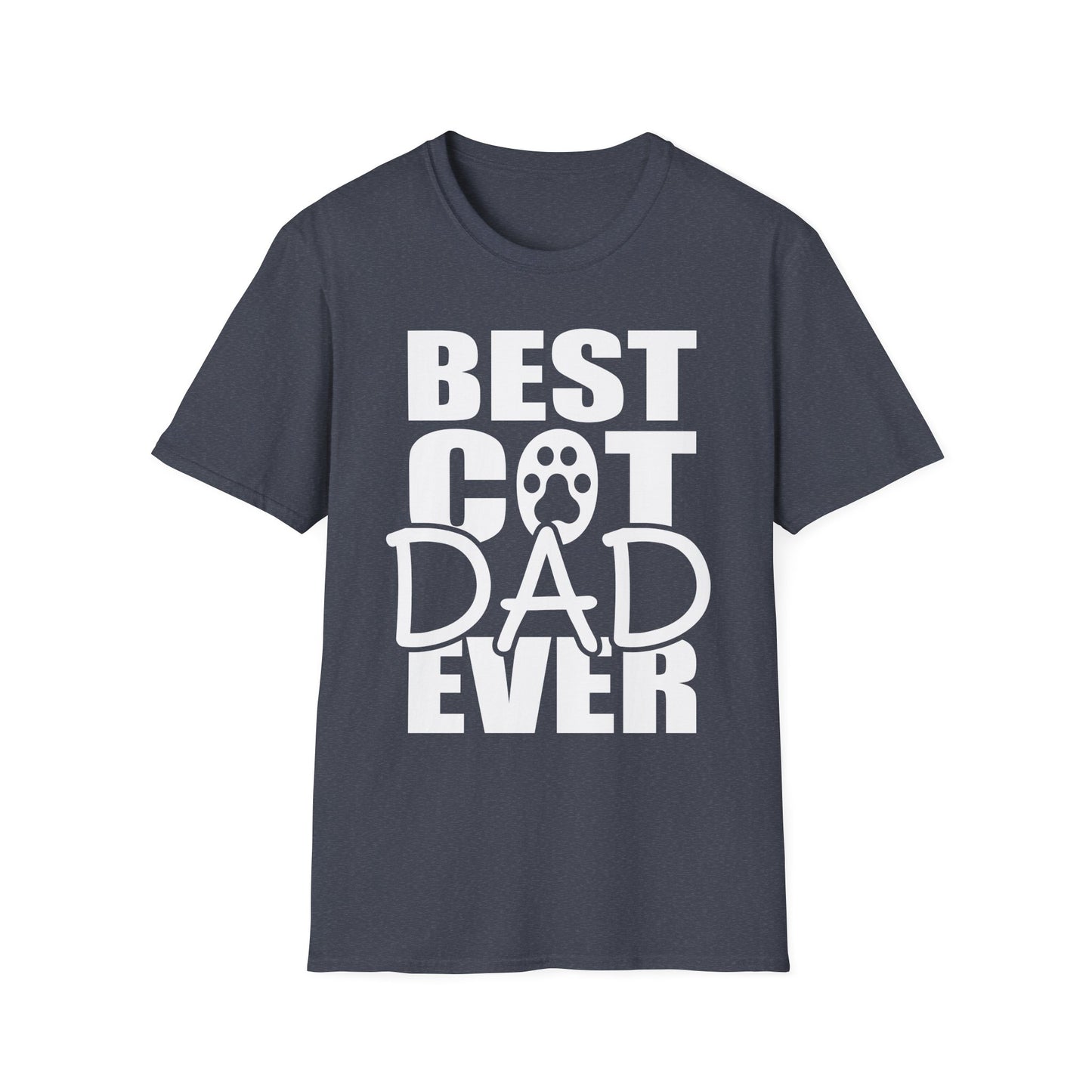 Best Cat Dad Ever Funny Cat T-Shirt