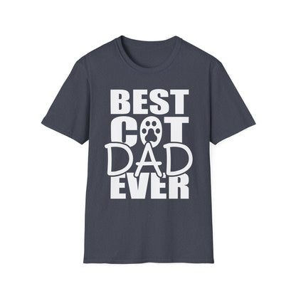 Best Cat Dad Ever Funny Cat T-Shirt