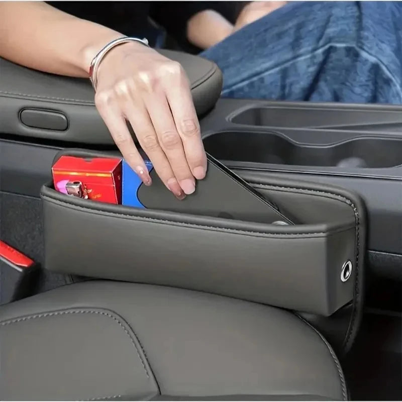Universal Car Seat Gap Organizer - Premium Storage Pocket