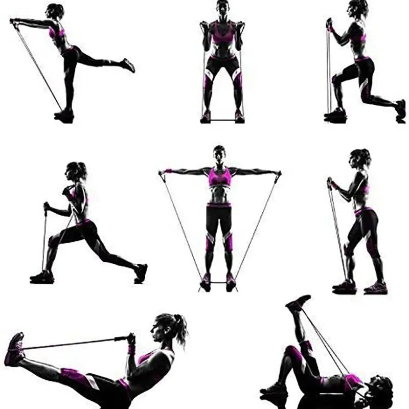 Resistance Band With Handles for Home Workouts